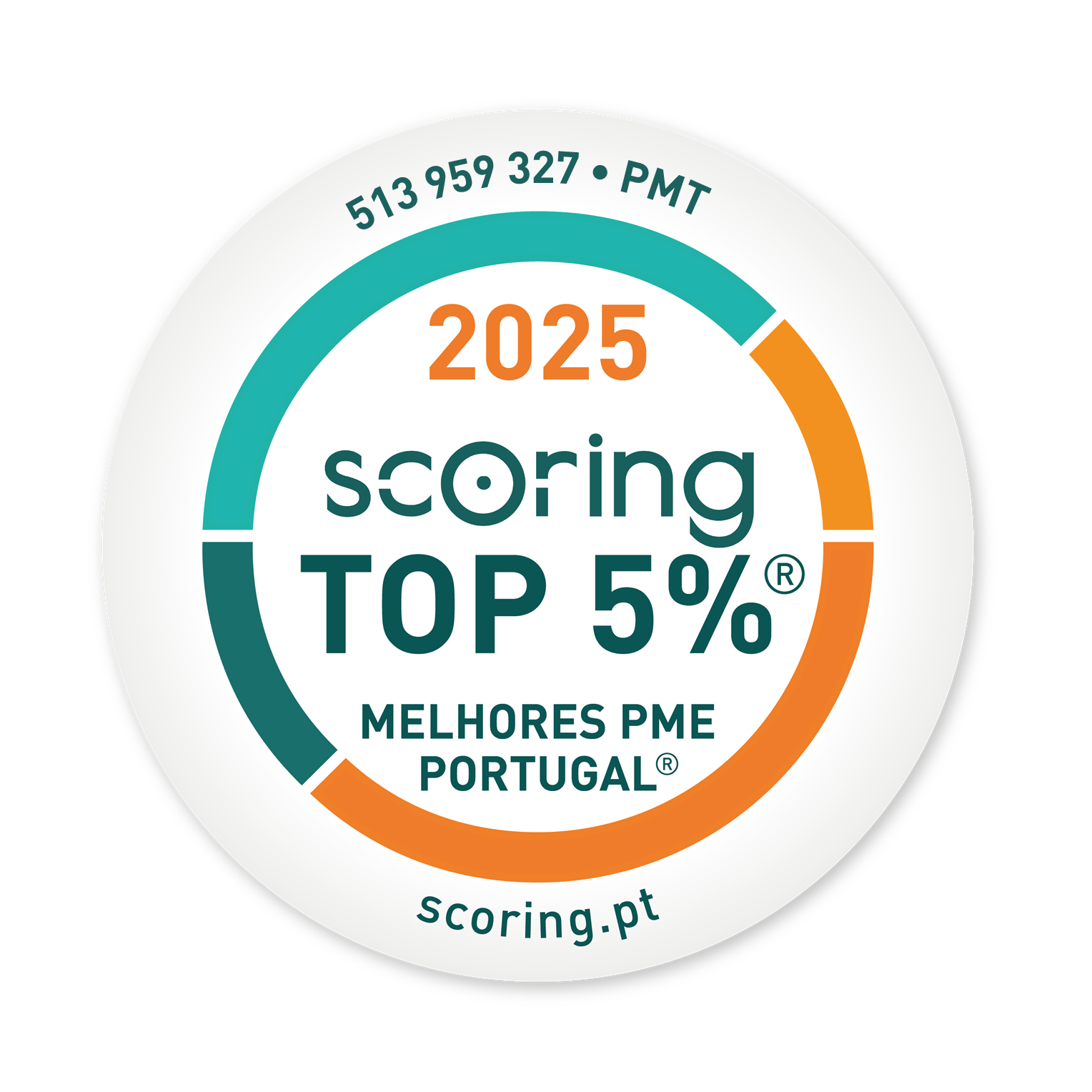Selo Scoring TOP5 2025